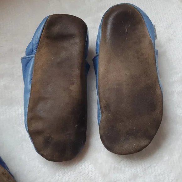 Robeez Vintage Leather Shark - sz 3-4 years  (Rare Size) - Picture 7 of 8